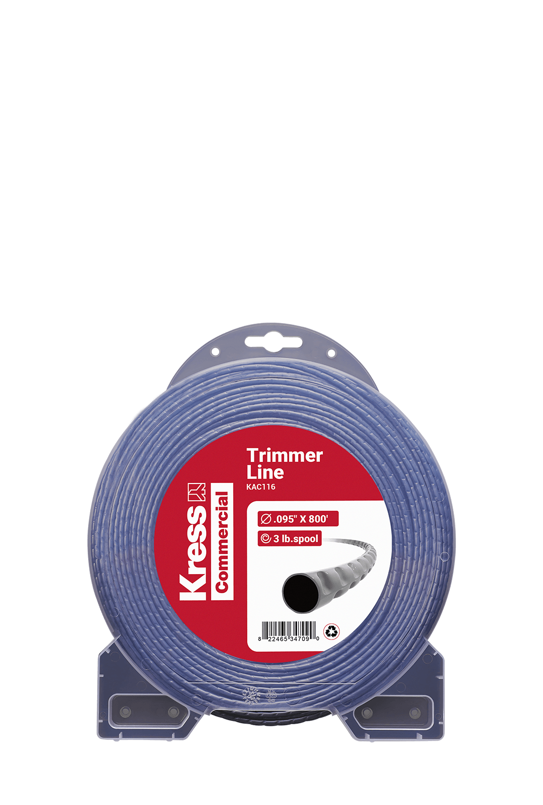 Kress KAC116 262 m length, 2.4 mm diameter trimmer line