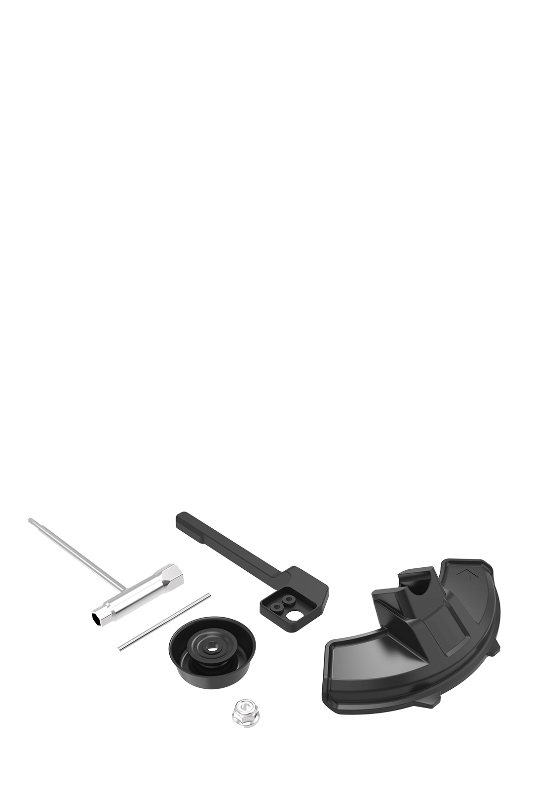Kress KAC186 Knife blade working set 2.0(knife blade set (assemble kit), compact blade guard, P-handle for KC110)